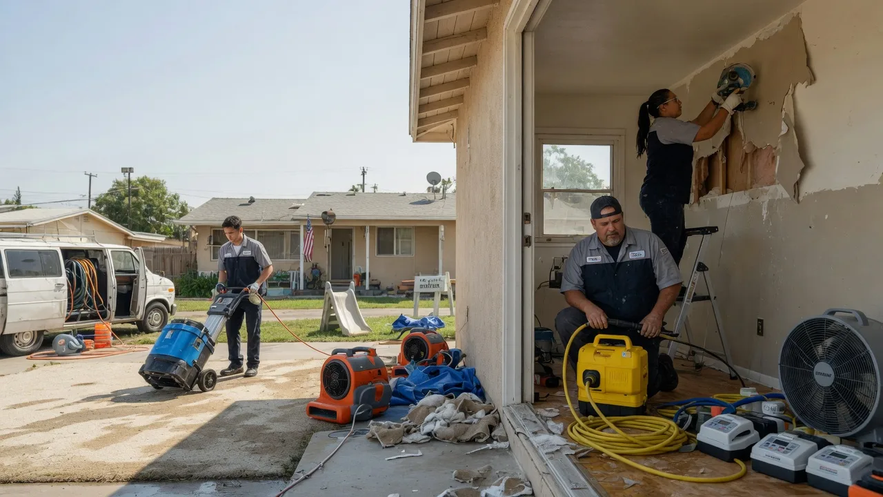 Water Damage Restoration in Thornfield, MO near me
